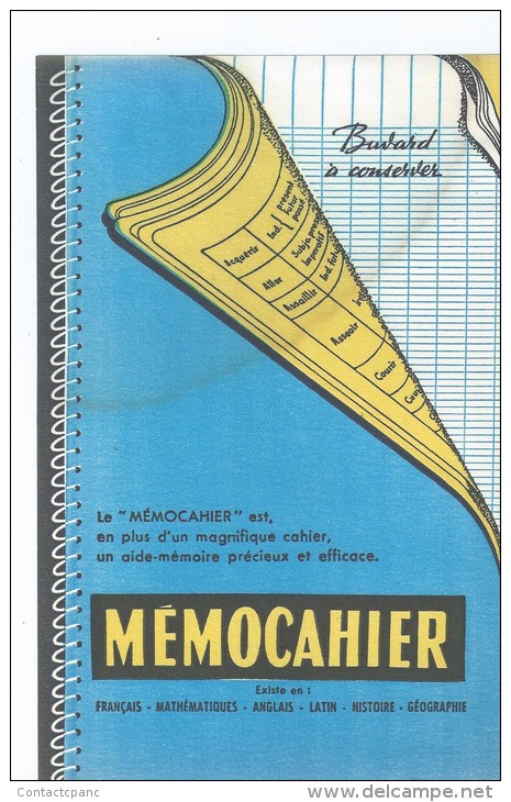 MEMOCAHIER               -   Ft  =  21 Cm X 13.5 Cm - Stationeries (flat Articles)