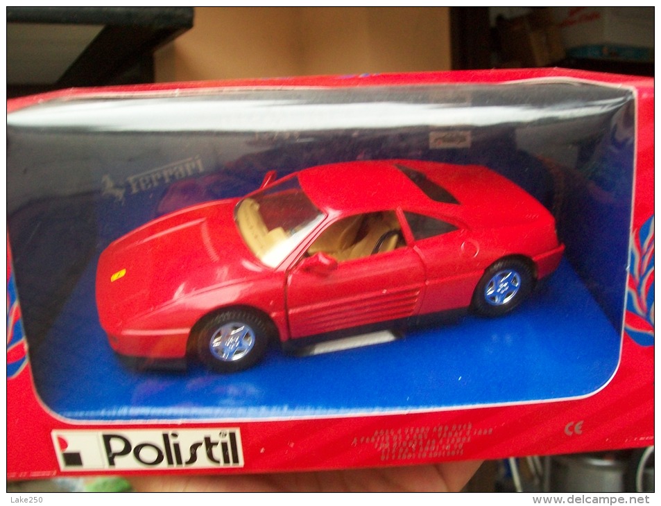 POLISTIL - FERRARI  348 Tb  AVEC SA  BOITE   Scala 1/25 - Polistil