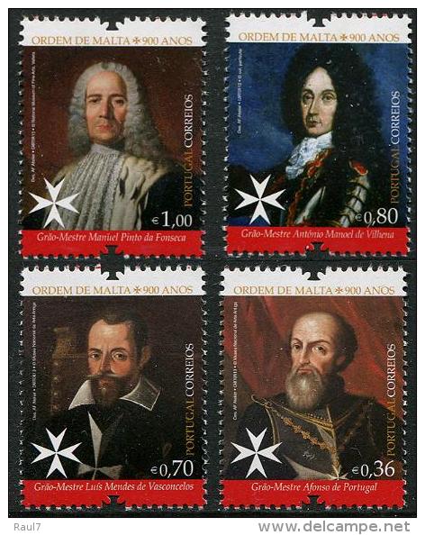 Portugal - 2013 - Ordre De Malta, Personalités  - 4 Val Neufs // Mnh - Ungebraucht