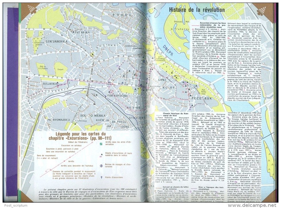 Livre -  Kiev Atlas Touristique - Cartes/Atlas