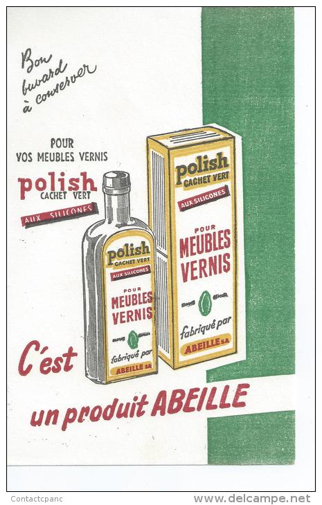 POLISH    Produit   ABEILLE       -   Ft  =  21 Cm X 13.5 Cm - Waschen & Putzen