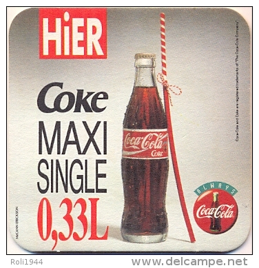 #D73-186 Viltje Coca-Cola - Sous-bocks