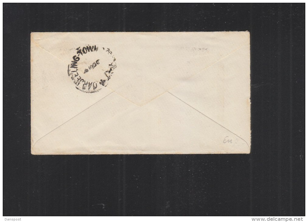 India Stationery Cover 1894 - Other & Unclassified