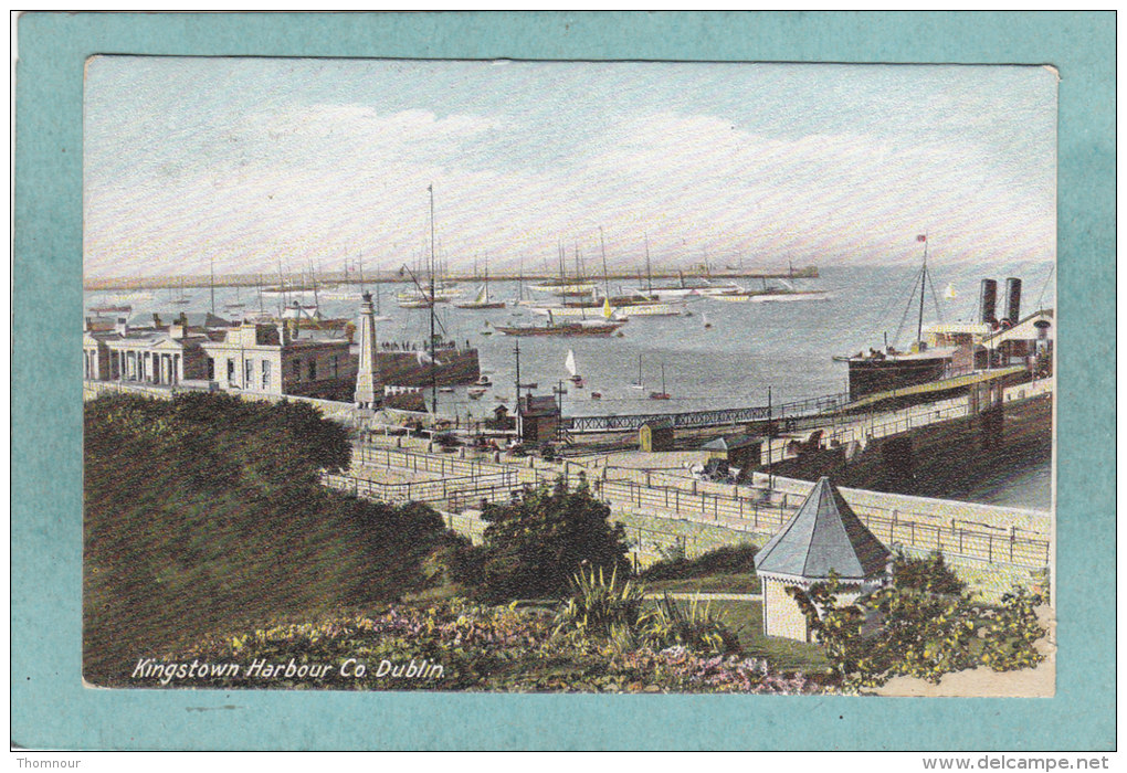 KINGSTOWN  HARBOUR  Co.  DUBLIN  -  1906  - - Autres & Non Classés