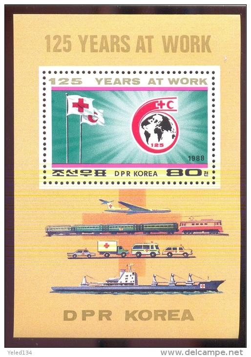 MINT NH STAMPS OF D P R KOREA  2717  RED CROSS - Korea, North