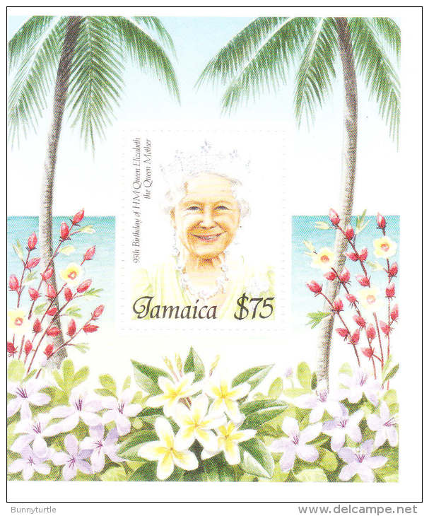 Jamaica 1995 Queen Mother 95th Birthday S/S MNH - Jamaica (1962-...)