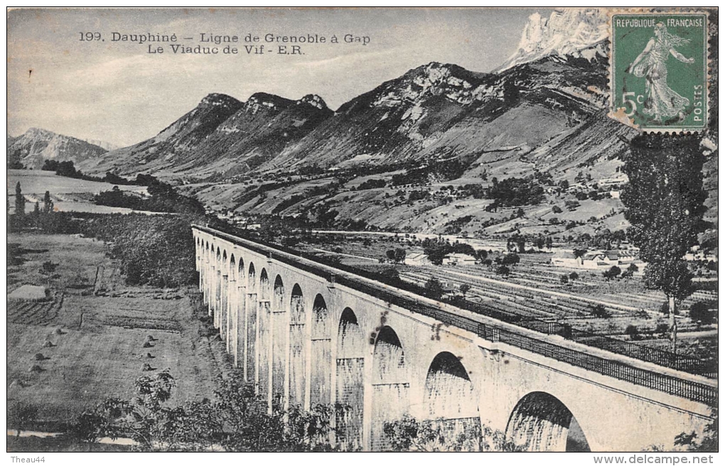 ¤¤  -  199  -  Ligne De Grenoble à Gap  -  Le Viaduc De VIF  -  Chemin De Fer    -  ¤¤ - Vif