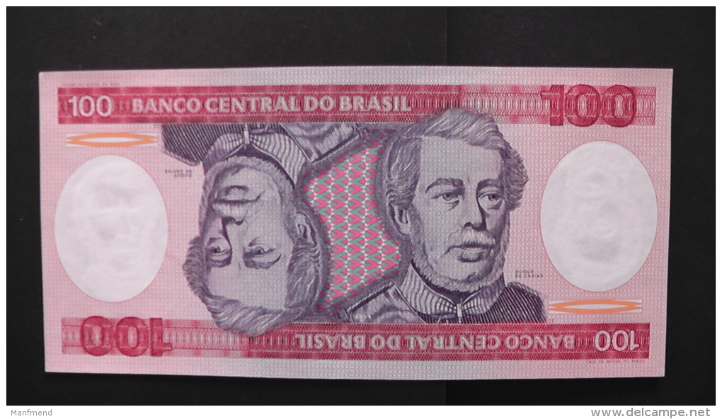 Brazil - 100 Cruzeiros - 1984 - P 198b - Unc - Look Scan - Brasilien