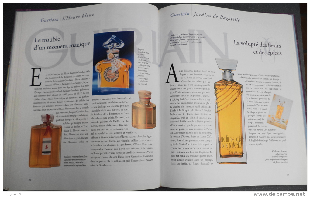 LIVRE "100 PARFUM De LEGENDE" DESCRIPTION Et HISTOIRE Des Plus GRANDS PARFUMS Editions SOLAR Octobre 2000 - Libri