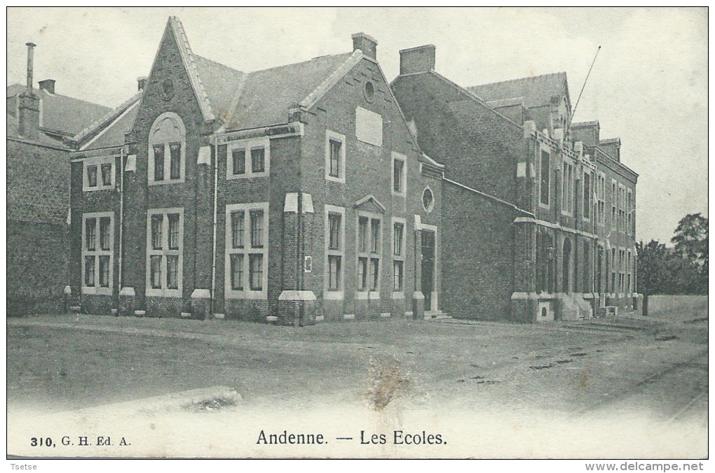 Andenne - Les Ecoles - 1908  ( Voir Verso ) - Andenne