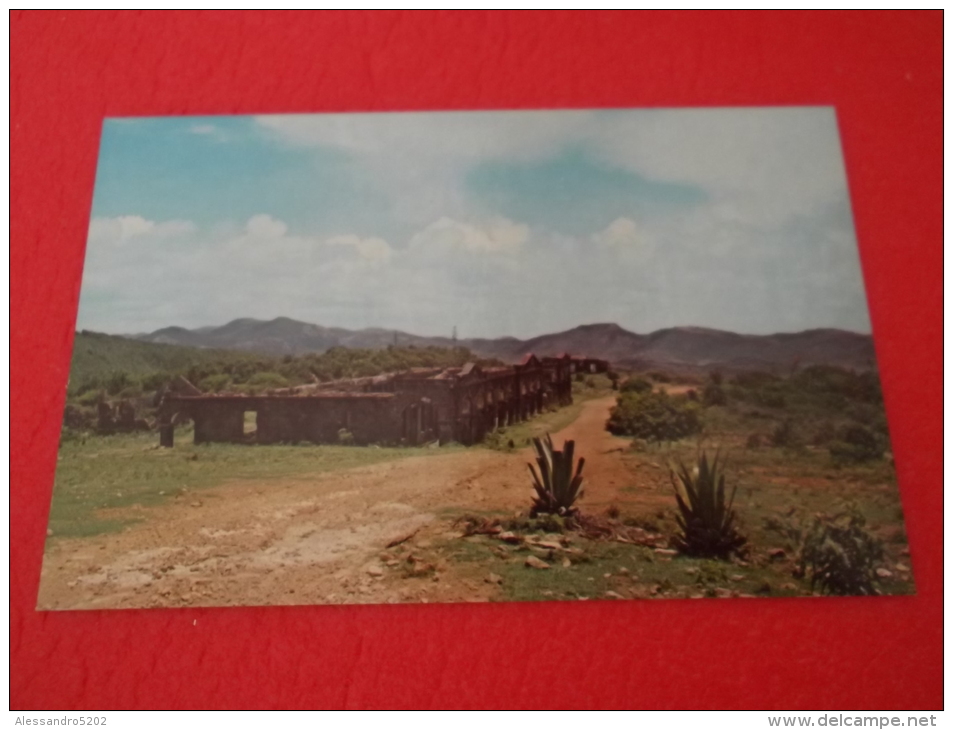 Antigua Ruins Of Fortifications 9x14 - Antigua & Barbuda