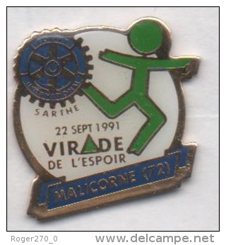 Ville De Malicorne , Rotary , Virade De L'Espoir , Course à Pied , Sarthe - Villes