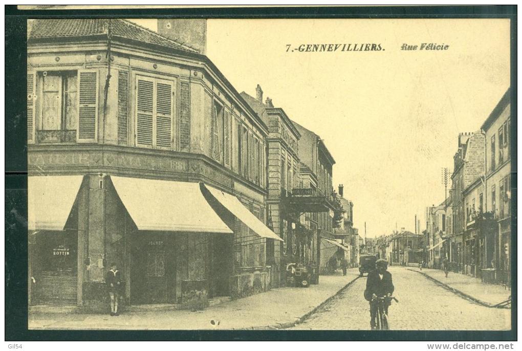 92 - GENNEVILLIERS  - Rue Félicie     Abl59 - Gennevilliers