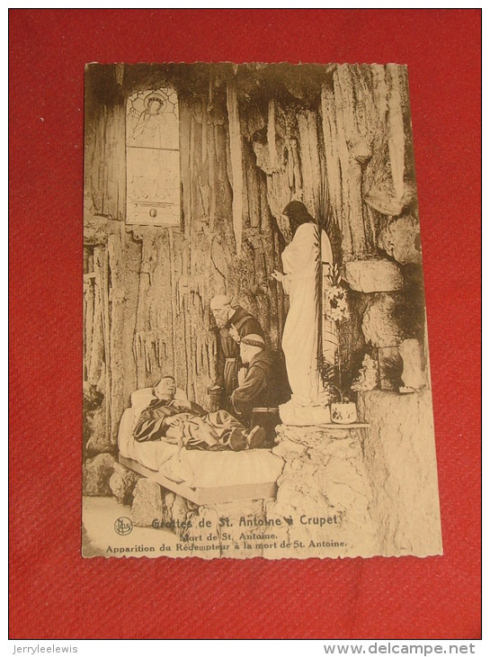 CRUPET  -  ASSESSE -   Grottes De St Antoine  à Crupet  -  Mort De St Antoine - Assesse