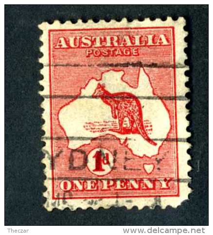 5754x)  Australia 1913   ~Scott # 2 ~ Used ~ Offers Welcome! - Oblitérés