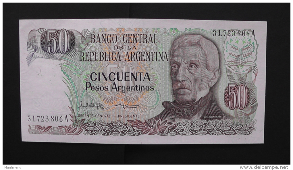 Argentinia - P 314a - 50 Pesos Argentinos - 1983-84 - Unc - Argentinien