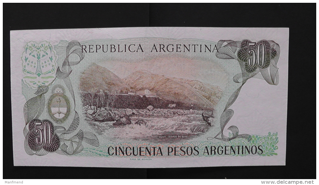 Argentinia - P 314a - 50 Pesos Argentinos - 1983-84 - Unc - Argentinien