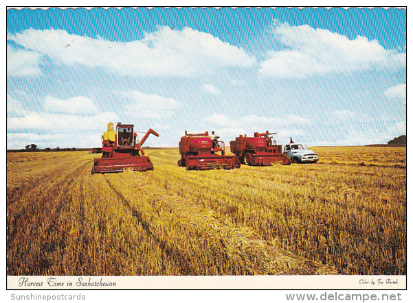 Canada Harvest Time In Saskatchewan - Autres & Non Classés