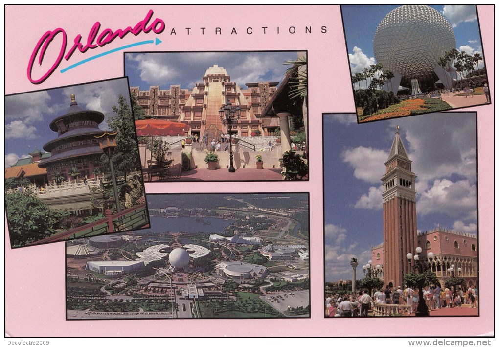 ZS50281 Orlando  Attractions   2  Scans - Orlando