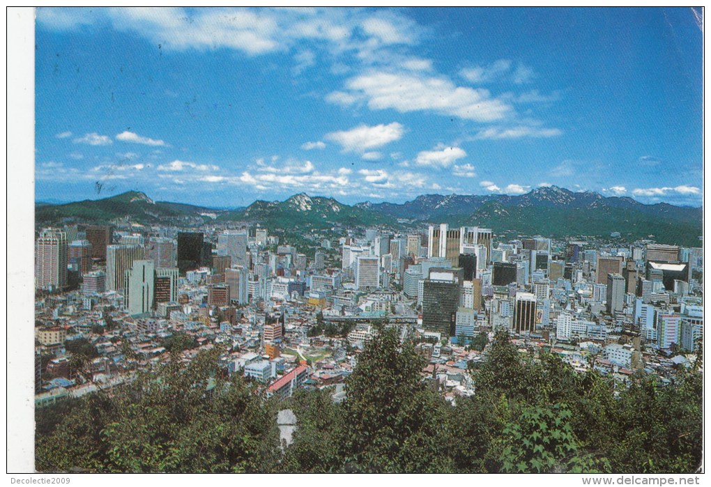 ZS42385 A Partial View Of Seoul  2  Scans - Korea (Zuid)