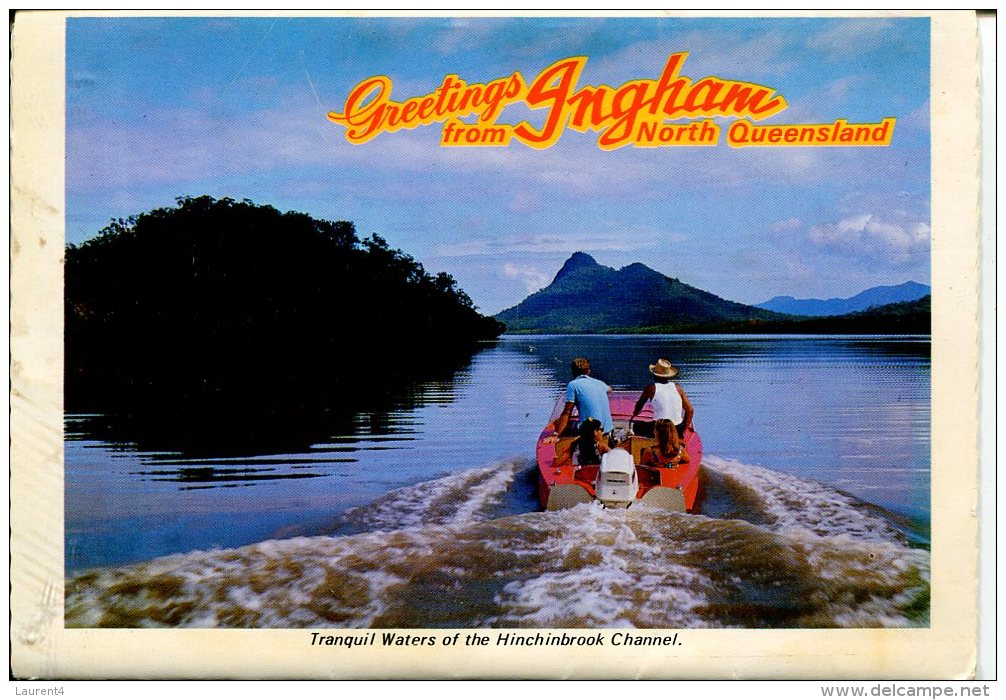 (folder 38) - Australia Postcard Card Folder - QLD - Ingham - Far North Queensland