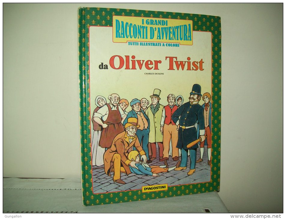 I Grandi Racconti D'avventura (De Agostini 1990)  "Oliver Twist" - Niños Y Adolescentes