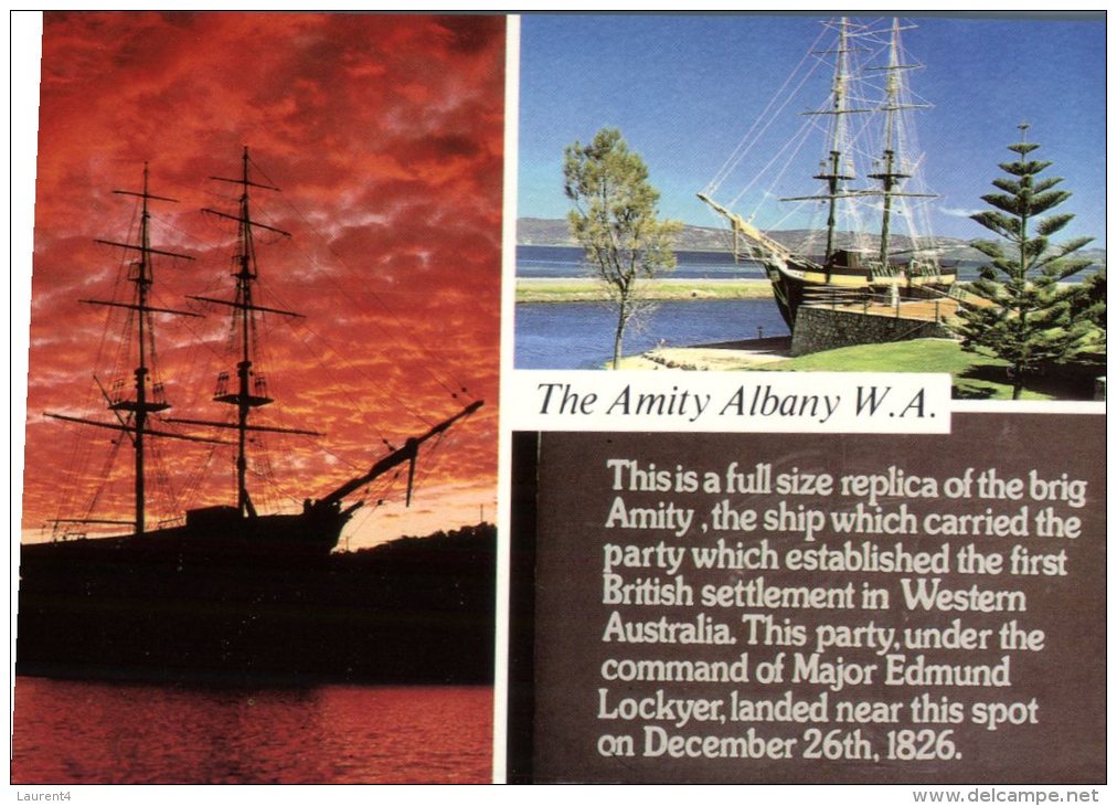 (717) Australia -  WA - Albany And The Amity Sailing Ship - Albany