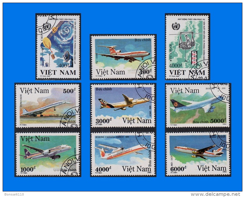 VN 1992-0001, Year Set (Lot 1), CTO/MNH (14 Scans) - Vietnam