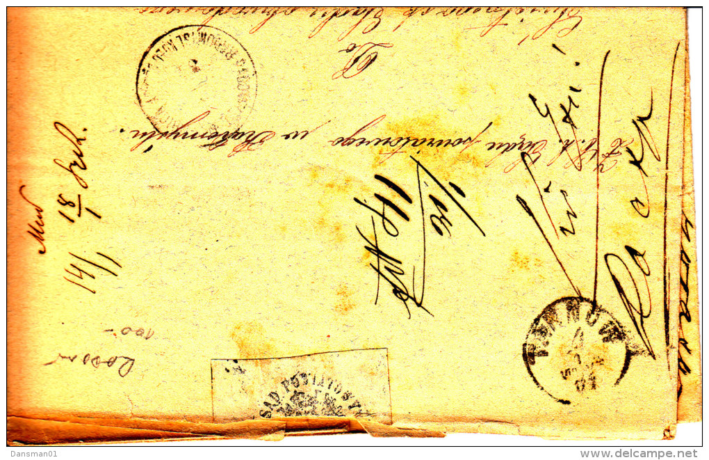 POLAND 1884 RADOM To TARNOW Full Letter - ...-1860 Vorphilatelie