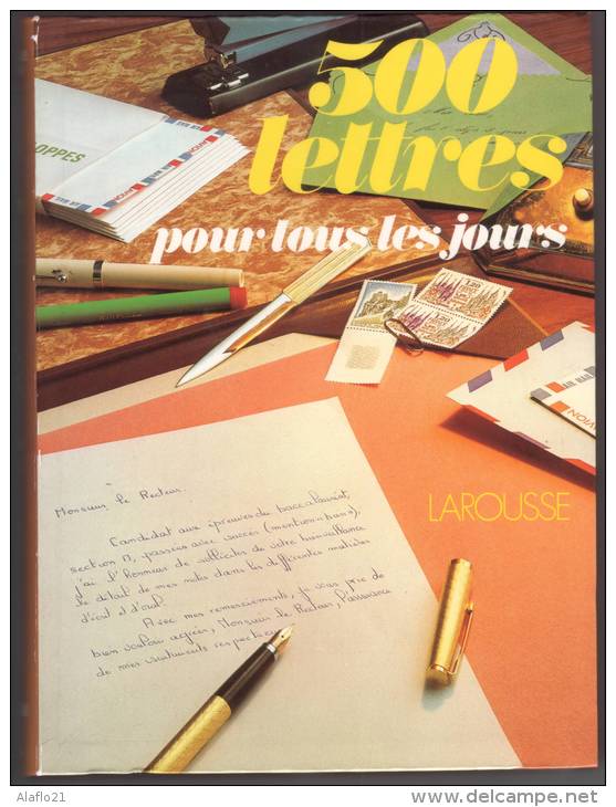 500 LETTRES POUR TOUS LES JOURS - LAROUSSE - Rechts