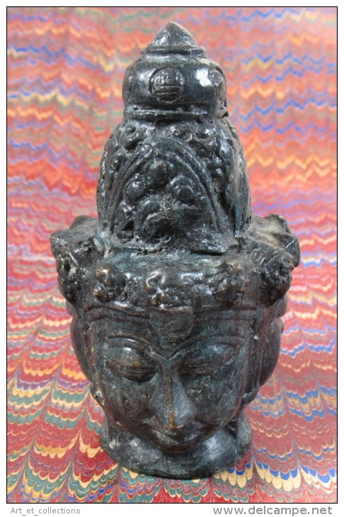 Ancien élément De Décor En Bronze D’ASIE - Arte Asiático