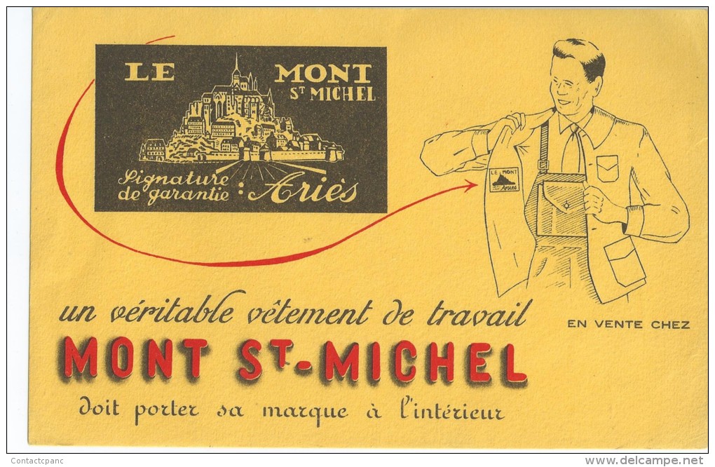 ARIES     -   Vêtements  "MONT  SAINT  -  MICHEL   " - Kleidung & Textil