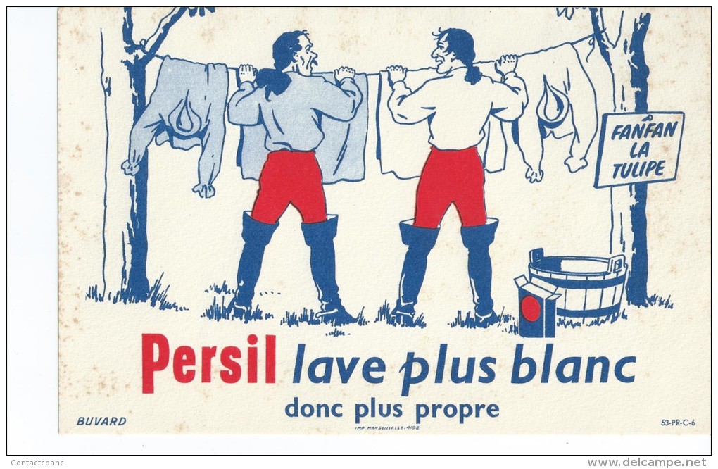 "   PERSIL   "   Lave Plus Blanc                 -   Ft  =  21 Cm X 13.5 Cm - Produits Ménagers