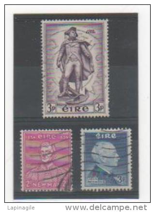 IRLANDE 1954 YT N° 124-126-128 Oblitéré - Used Stamps