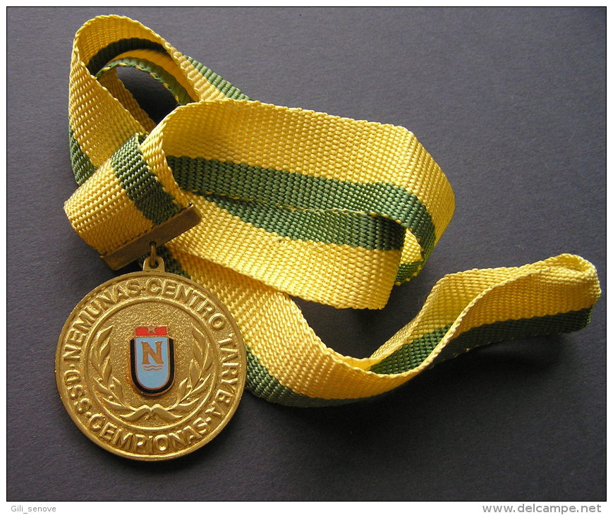 1960s NEMUNAS ATHLETICS MEDAL CHAMPION / LITHUANIA - Athletics