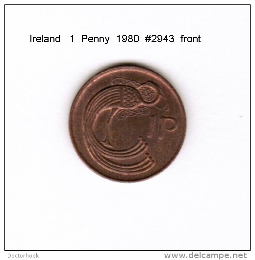 IRELAND    1  PENNY  1980  (KM # 20) - Irlande