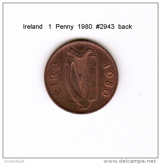 IRELAND    1  PENNY  1980  (KM # 20) - Ireland