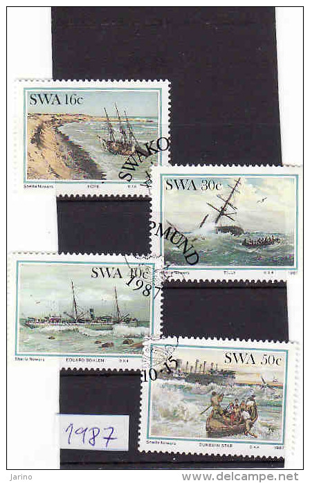 Afrique Du Sud - SWA 1987, SWA 1987 - Mi 613 - 616, Oblit&#341;érs - Used - Nuovi