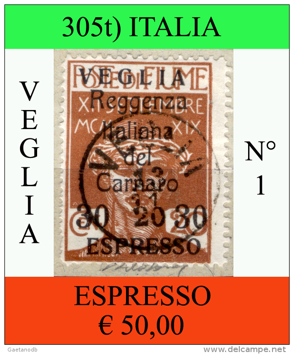 Italia-F01117 - 1920 - Espresso N. 1 (o) Used - Privo Di Difetti Occulti - - Arbe & Veglia