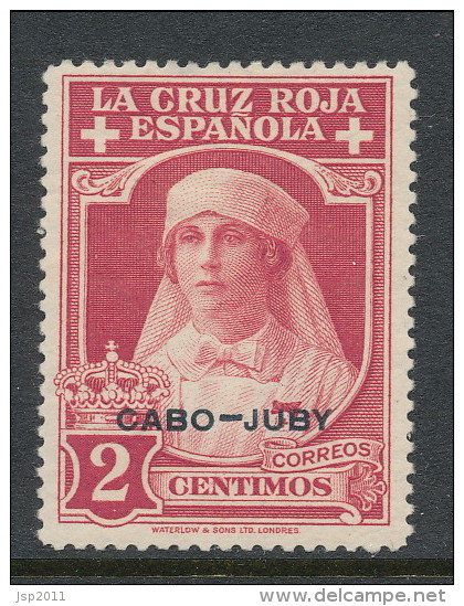 Cabo Juby 1926, Edifil # 27. Pro Cruz Roja, MH (*) - Cape Juby