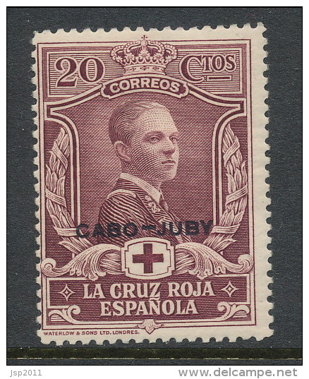 Cabo Juby 1926, Edifil # 31. Pro Cruz Roja, MH (*) - Cabo Juby