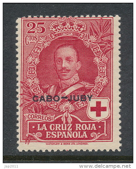 Cabo Juby 1926, Edifil # 32. Pro Cruz Roja, MNH (**) - Cape Juby