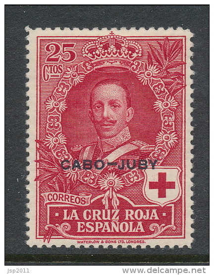 Cabo Juby 1926, Edifil # 32. Pro Cruz Roja, MH (*) - Cape Juby