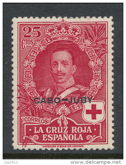 Cabo Juby 1926, Edifil # 32. Pro Cruz Roja, MH (*) - Cabo Juby