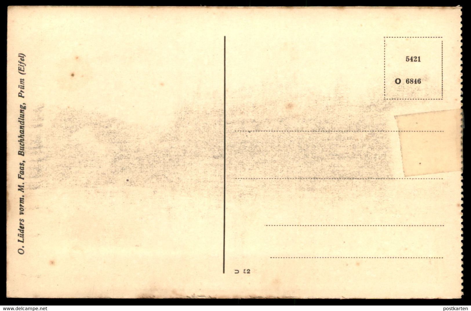 ALTE POSTKARTE PRÜM IN DER EIFEL BISCHÖFLICHES KONVIKT UND WINTERSCHULE Bei Bitburg Pruem Schule School Cpa Postcard AK - Pruem