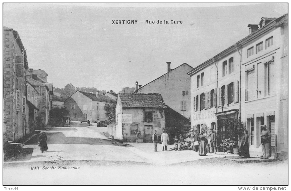 ¤¤  -  XERTIGNY   -  Rue De La Cure  -  Café De L'Est   -  ¤¤ - Xertigny