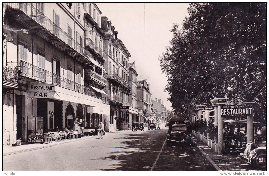 CARTE POSTALE GLACEE -MONTELIMAR-BOULEVARD DESMPRAIS- 1957  TB - Montelimar