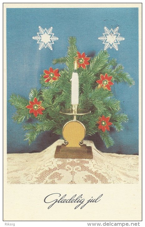 Christmas  - Julekort   Mailed   Denmark    # 02745 - Autres & Non Classés