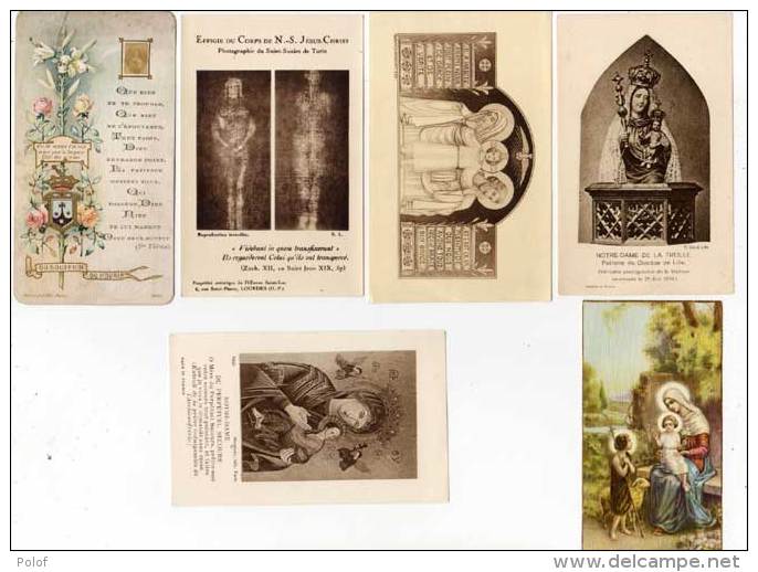 6 Images Pieuses  (61910) - Religion & Esotérisme