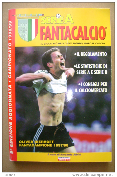 PBX/31 SERIE A FANTA CALCIO - Campionato 1998/99 Albini Studio Vit - Libros